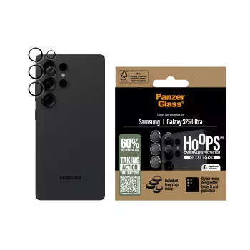PanzerGlass ® Hoops® ochrana kamery transparentná Samsung Galaxy S25 Ultra