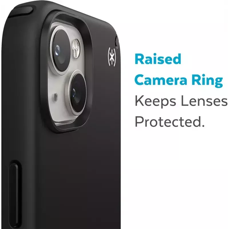 Speck Presidio2 Pro + MS Apple iPhone 14 Plus/15 Plus čierne – s Microban robustné ochranné puzdro