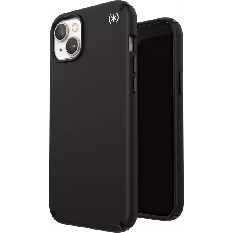 Speck Presidio2 Pro + MS Apple iPhone 14 Plus/15 Plus čierne – s Microban robustné ochranné puzdro
