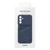 Samsung EF-OA156TBEGWW Card Slot Cover kryt pre Galaxy A15 / A15 5G, TPU, modrý / čierny