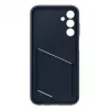 Samsung EF-OA156TBEGWW Card Slot Cover kryt pre Galaxy A15 / A15 5G, TPU, modrý / čierny