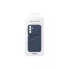 Samsung EF-OA156TBEGWW Card Slot Cover kryt pre Galaxy A15 / A15 5G, TPU, modrý / čierny