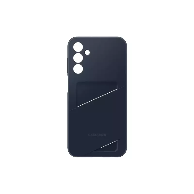 Samsung EF-OA156TBEGWW Card Slot Cover kryt pre Galaxy A15 / A15 5G, TPU, modrý / čierny