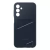 Samsung EF-OA156TBEGWW Card Slot Cover kryt pre Galaxy A15 / A15 5G, TPU, modrý / čierny