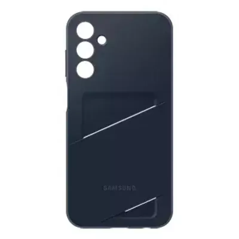 Samsung EF-OA156TBEGWW Card Slot Cover kryt pre Galaxy A15 / A15 5G, TPU, modrý / čierny
