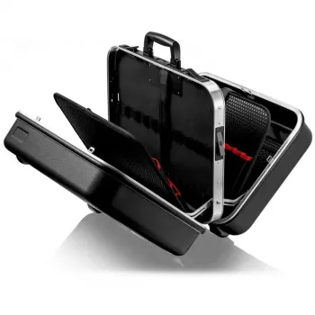 Kufrík na náradie Knipex BIG Twin Toolbox hliníkový čierny