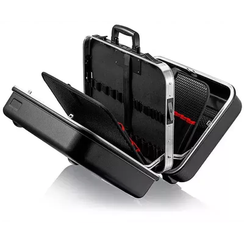 Kufrík na náradie Knipex BIG Twin Toolbox hliníkový čierny