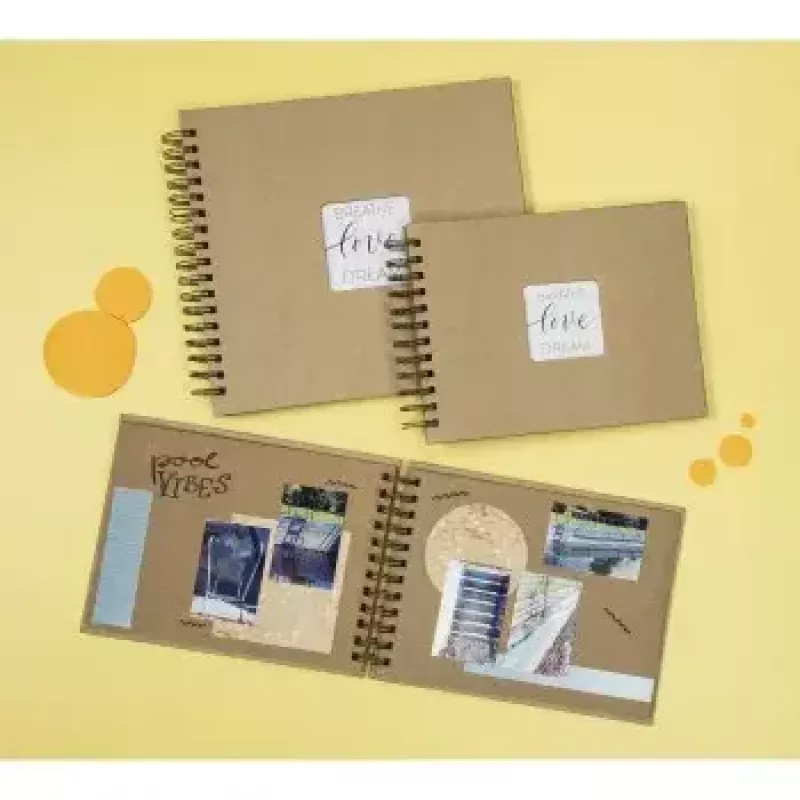 Hama Craft fotoalbum hnedý 40 listov 10 x 15 špirálová väzba