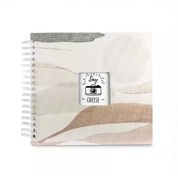 Hama Watercolor fotoalbum hnedý 50 listov špirálová väzba