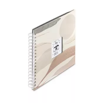 Hama Watercolor fotoalbum hnedý 50 listov špirálová väzba