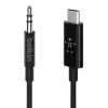 Audio kábel Belkin RockStar 3,5 mm s konektorom USB-C