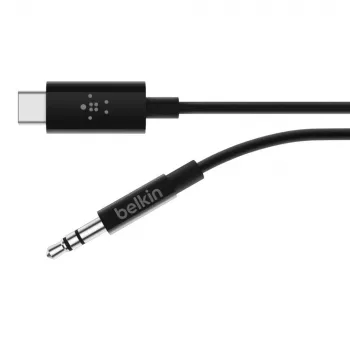 Audio kábel Belkin RockStar 3,5 mm s konektorom USB-C