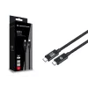 Conceptronic ETTA04B20 USB 4.0 Gen 3 C-C PD 3.1 240W kábel 2M, 48V 5A, 40Gbps, E-Mark