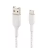 USB kábel Belkin CAB002BT3MWH 3 m USB A USB C biely