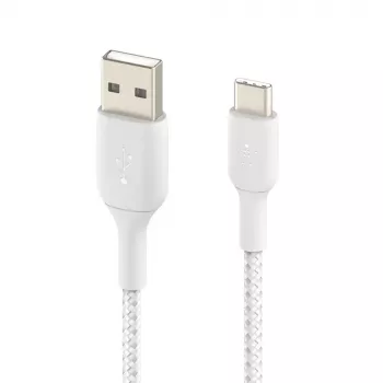 USB kábel Belkin CAB002BT3MWH 3 m USB A USB C biela