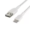 USB kábel Belkin CAB002BT3MWH 3 m USB A USB C biely