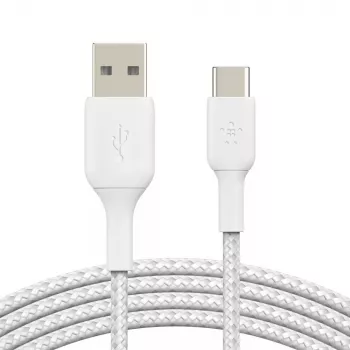 USB kábel Belkin CAB002BT3MWH 3 m USB A USB C biela