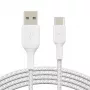 USB kábel Belkin CAB002BT3MWH 3 m USB A USB C biela
