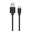 USB kábel Ansmann 1700-0129 1m USB A na Micro-USB B čierny
