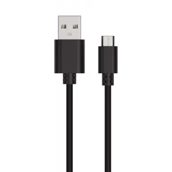USB kábel Ansmann 1700-0129 1m USB A na Micro-USB B čierny