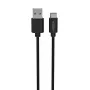 USB kábel Ansmann 1700-0130 1 m USB-A USB-C čierny