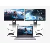 Conceptronic USB-C na HDMI kábel, konektor samec na konektor samec, 4K 60 Hz, 2 m, USB Type-C, HDMI, konektor samec, konektor samec, rovný