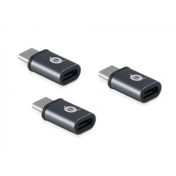 Conceptronic DONN USB-C na Micro USB OTG adaptér balenie 3 ks