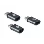 Conceptronic DONN USB-C na Micro USB OTG adaptér balenie 3 ks