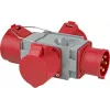 Adaptér sieťovej zástrčky Brennenstuhl 1081670 400V 32A sivý červený