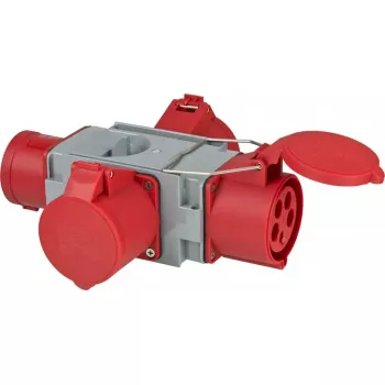 Adaptér sieťovej zástrčky Brennenstuhl 1081670 400V 32A sivá červená