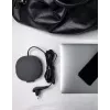 Brennenstuhl estilo nabíjacia stanica s textilným povrchom, 3 m, 1 zásuvka + 2 USB, antracitová/čierna