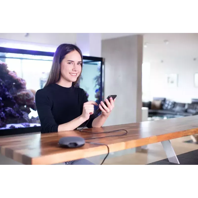 Brennenstuhl estilo nabíjacia stanica s textilným povrchom, 3 m, 1 zásuvka + 2 USB, antracitová/čierna