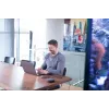 Brennenstuhl estilo nabíjacia stanica s textilným povrchom, 3 m, 1 zásuvka + 2 USB, antracitová/čierna