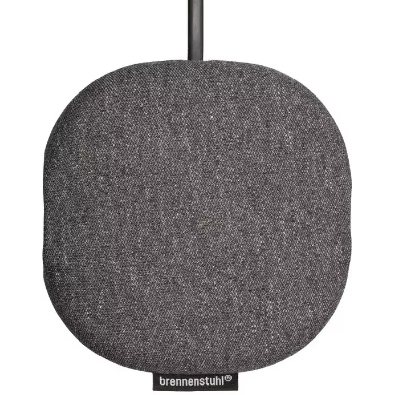 Brennenstuhl estilo nabíjacia stanica s textilným povrchom, 3 m, 1 zásuvka + 2 USB, antracitová/čierna