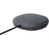 Brennenstuhl estilo nabíjacia stanica s textilným povrchom, 3 m, 1 zásuvka + 2 USB, antracitová/čierna