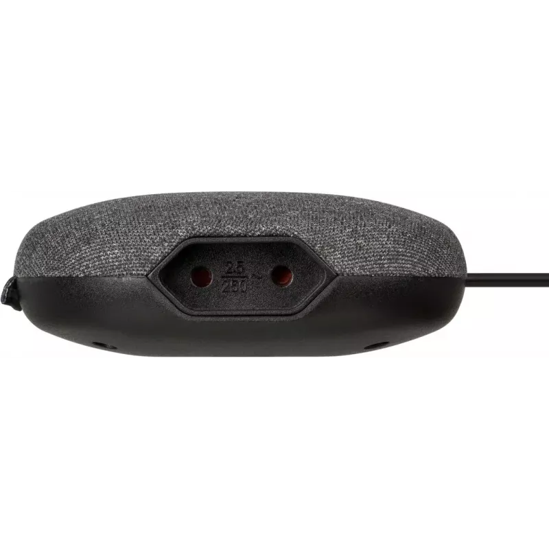 Brennenstuhl estilo nabíjacia stanica s textilným povrchom, 3 m, 1 zásuvka + 2 USB, antracitová/čierna
