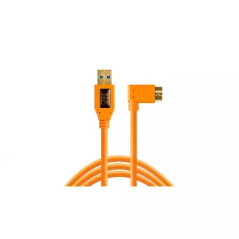 USB kábel Tether Tools CU61RT15-ORG 4,6 m USB 3.2 Gen 1 Micro-USB B oranžová