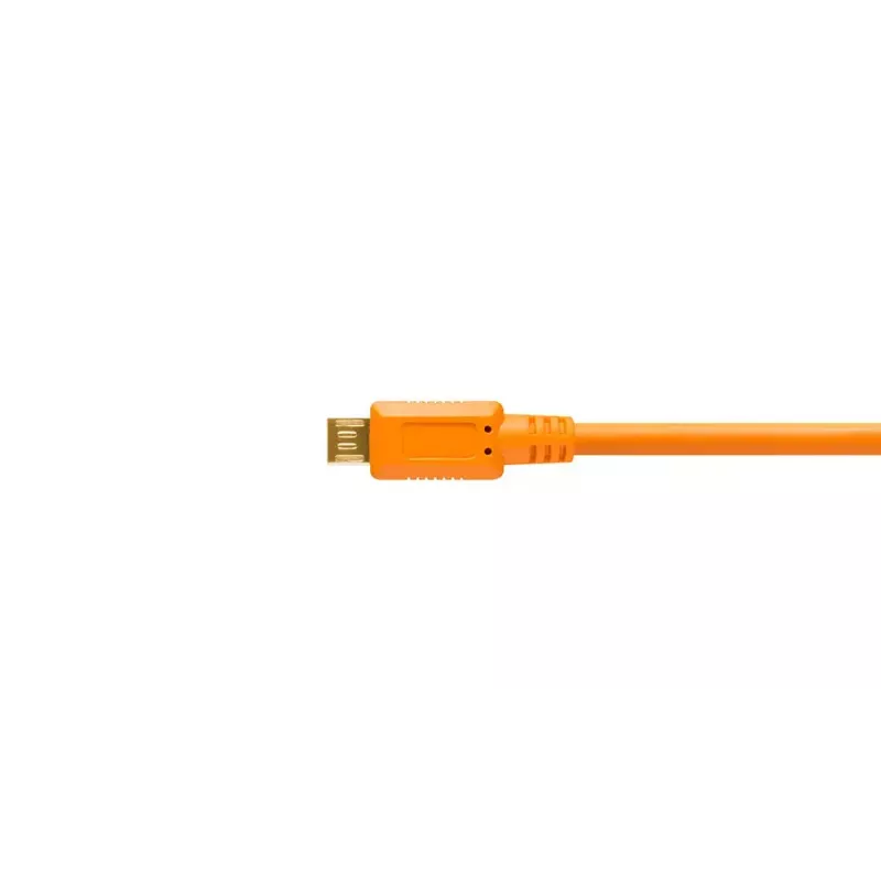 USB kábel Tether Tools CU5430ORG 4,6m USB A na Micro-USB B oranžový