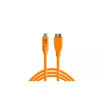USB kábel Tether Tools CUC3315-ORG 4,6 m USB 3.2 Gen 1 Micro-USB B