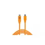 USB kábel Tether Tools CUC2415-ORG 4,6m USB 2.0 USB C Mini-USB B oranžový