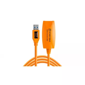 USB kábel Tether Tools CU3017 5m USB 3.2 Gen 1 oranžová
