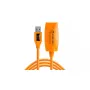 USB kábel Tether Tools CU3017 5m USB 3.2 Gen 1 oranžová