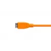 USB kábel Tether Tools CU5454 4,6 m USB 3.2 Gen 1 Micro-USB B oranžový