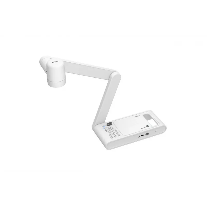 Epson ELPDC30 V12HB09080 dokumentová kamera, 4K UHD (3840 x 2160), 13 MP, 23x digitálny / 10x optický zoom, CMOS, HDMI/USB/Wi-Fi, biela
