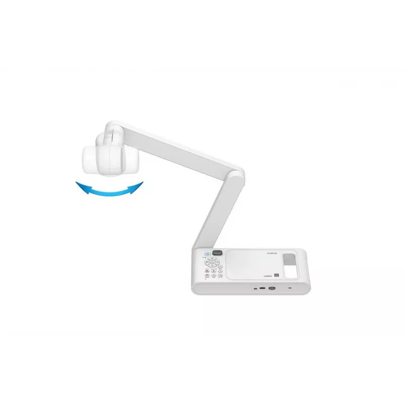 Epson ELPDC30 V12HB09080 dokumentová kamera, 4K UHD (3840 x 2160), 13 MP, 23x digitálny / 10x optický zoom, CMOS, HDMI/USB/Wi-Fi, biela