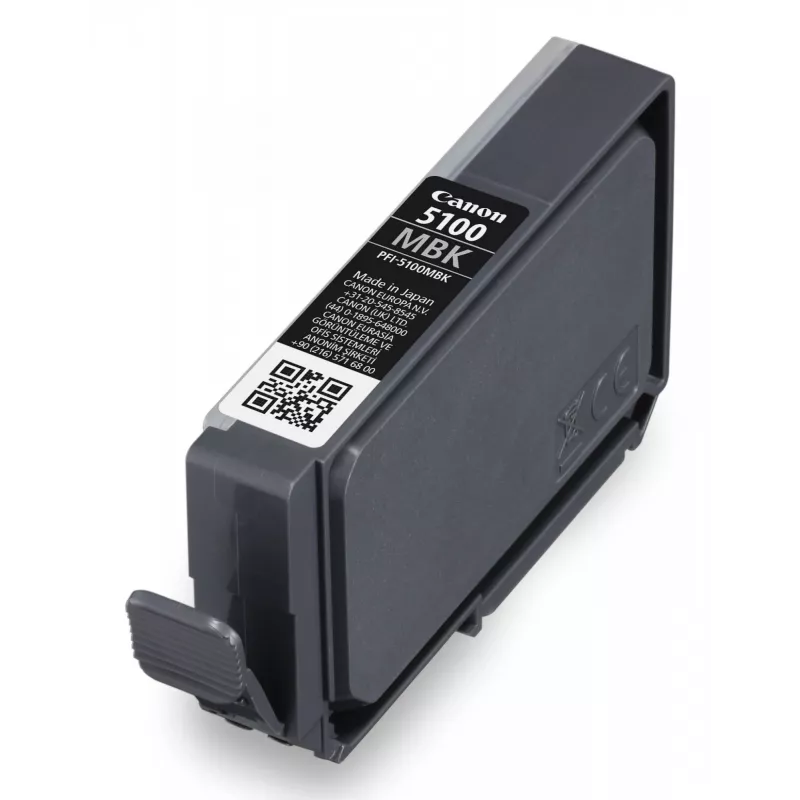Canon PFI-5100 MBK atramentová kazeta 1 ks originálna matná čierna