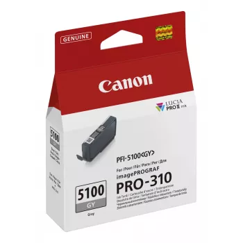 Canon PFI-5100 GY atramentová kazeta 1 ks originálna sivá