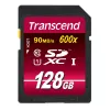 Flash pamäť Transcend 128 GB SDXC UHS-I 600x TS128GSDXC10U1
