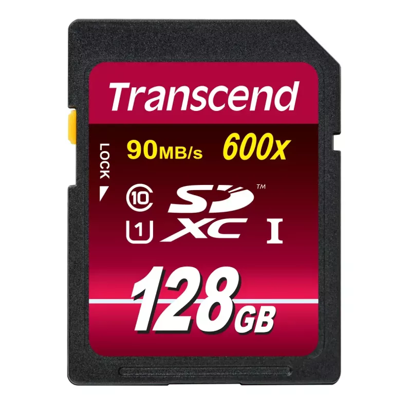 Flash pamäť Transcend 128 GB SDXC UHS-I 600x TS128GSDXC10U1