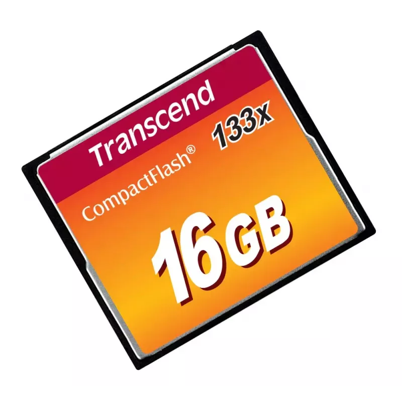 CompactFlash karta Transcend TS16GCF133 16 GB, 50 MB/s čítanie, 20 MB/s zápis